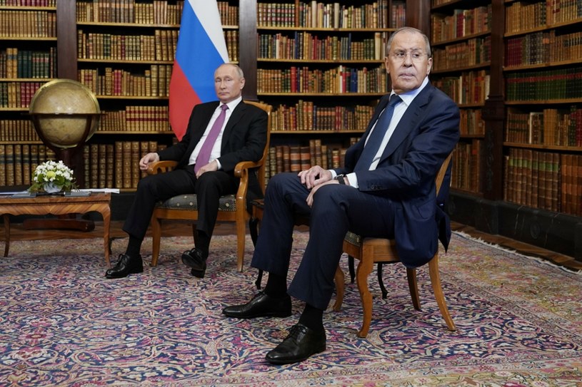 Władimir Putin i Siergiej Ławrow /AP Photo/Patrick Semansky /East News