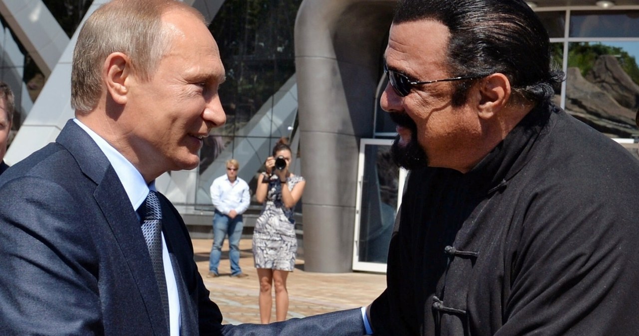 Władimir Putin i Steven Seagal /AP/EAST NEWS /East News