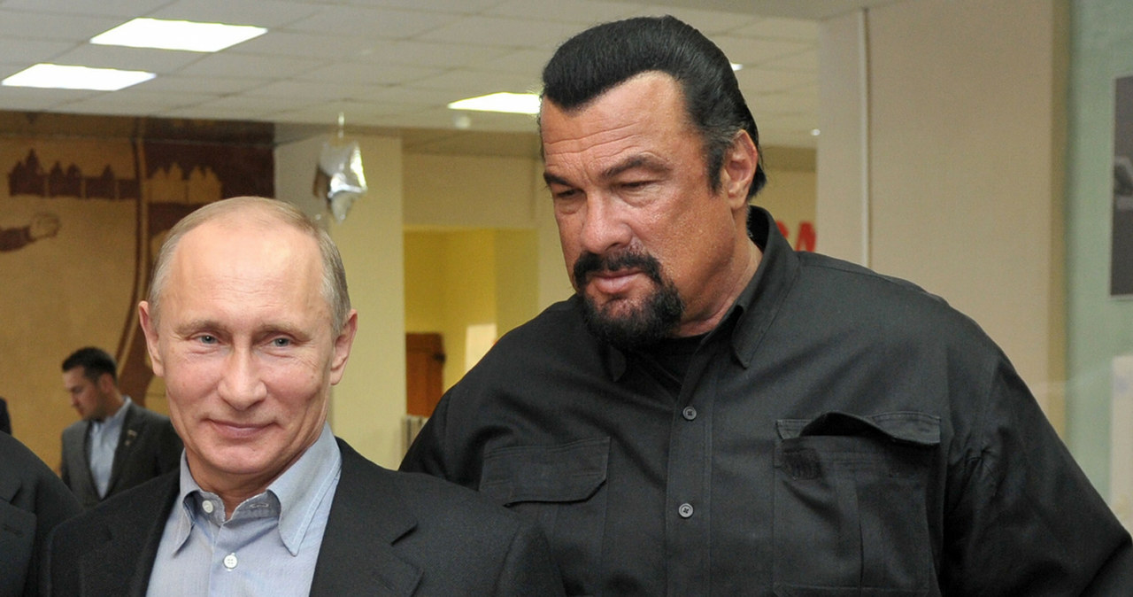 Władimir Putin i Steven Seagal /AFP/EAST NEWS /East News