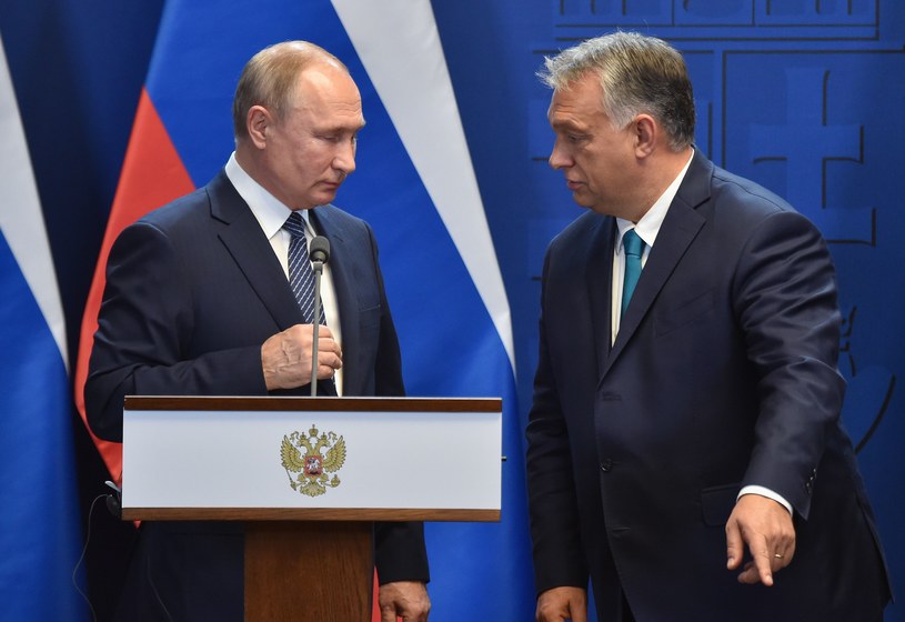 Władimir Putin i Viktor Orban /AFP