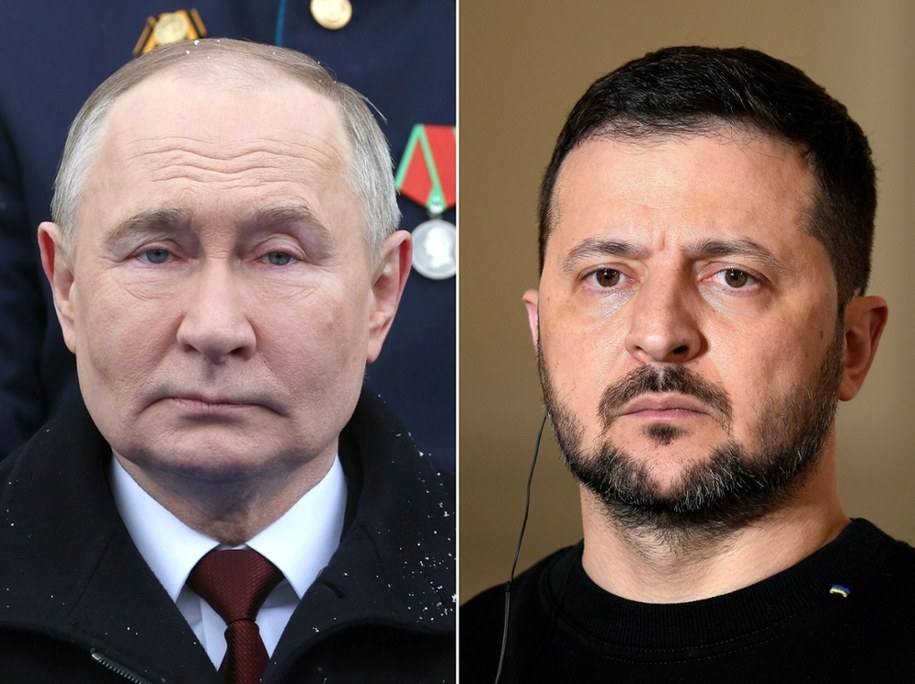 Władimir Putin i Wołodymyr Zełenski /MIKHAIL KLIMENTYEV/AFP/East News /East News