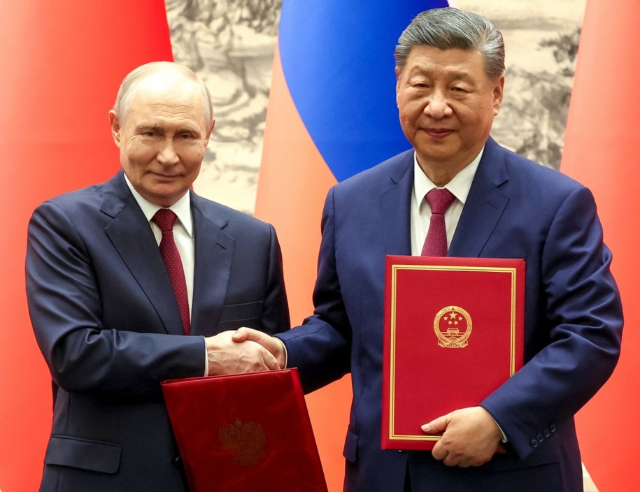 Władimir Putin i XI Jingping /ALEXANDER KAZAKOV/AFP/East News /East News
