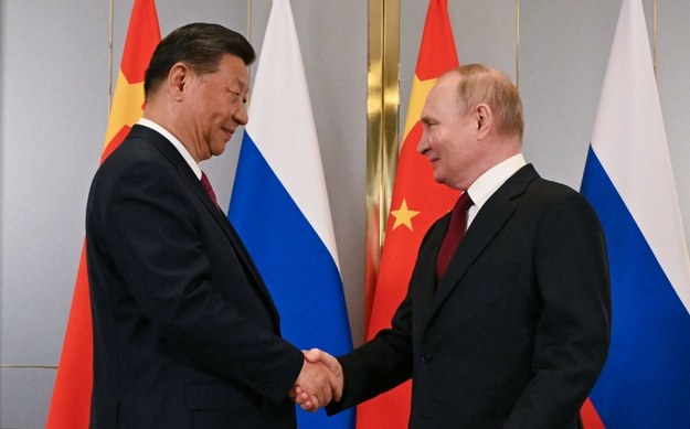 Władimir Putin i Xi Jinping w lipcu tego roku /SERGEI GUNEYEV/AFP/East News /East News