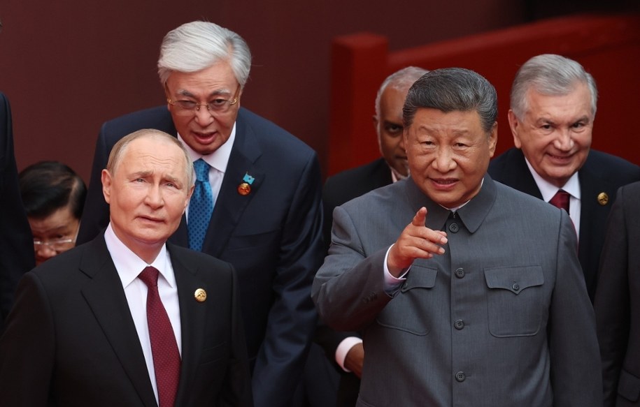 Władimir Putin i Xi Jinping /PAP/EPA/ALEXANDER KAZAKOV/SPUTNIK/KREMLIN POOL