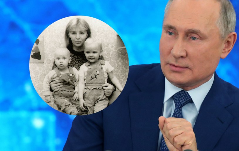 Władimir Putin, Ludmiła Putin z córkami, Marią i Kateriną /East News