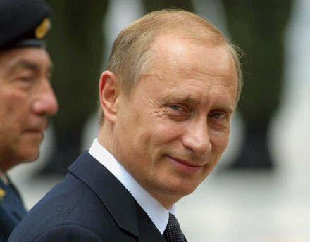 Władimir Putin: "Mamma Mia"! /arch. AFP