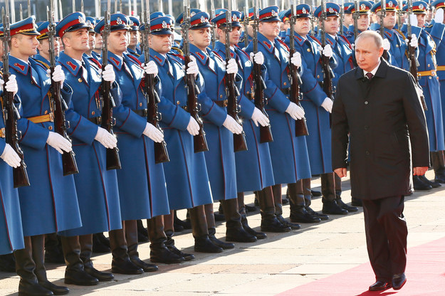 Władimir Putin na defiladzie /Shutterstock