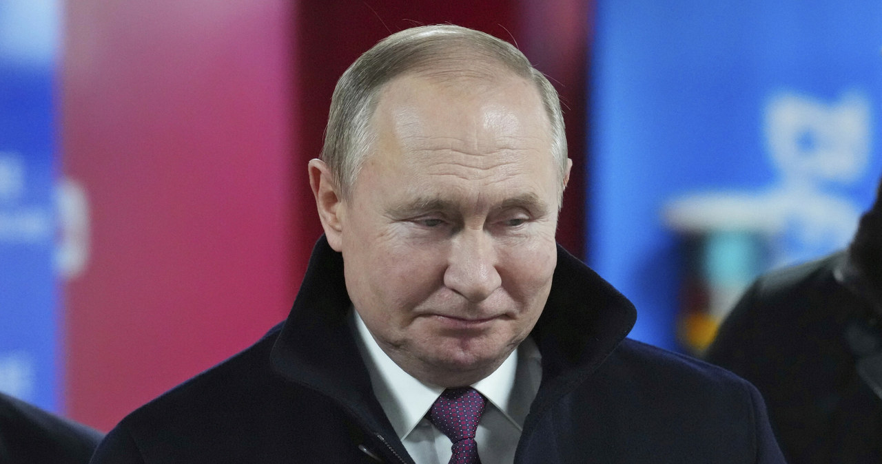 Władimir Putin na igrzyskach Pekin 2022 /East News