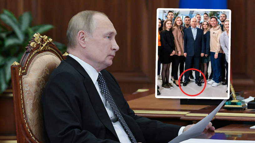 Władimir Putin na obcasach. Zdjęcie ze studentami obiegło sieć
