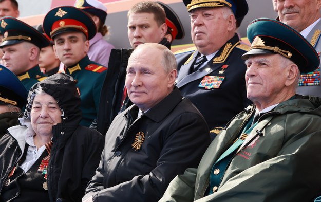 Władimir Putin na Placu Czerwonym podczas parady zwycięstwa /MIKHAIL METZEL / KREMLIN POOL / SPUTNIK /PAP/EPA