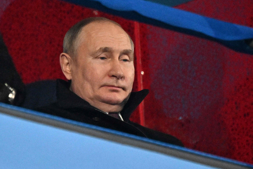 Władimir Putin na ZIO Pekin 2022 /AFP/AFP CARL COURT/dan /East News