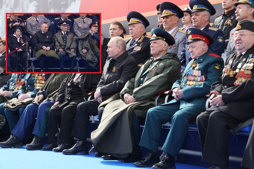 Władimir Putin podczas parady wojskowej z okazji 9 maja /MIKHAIL METZEL / SPUTNIK /AFP