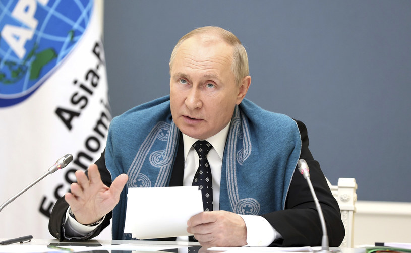 Władimir Putin podczas ubiegłorocznej sesji APEC / Mikhail Metzel/Kremlin Pool/Zuma Press /Agencja FORUM