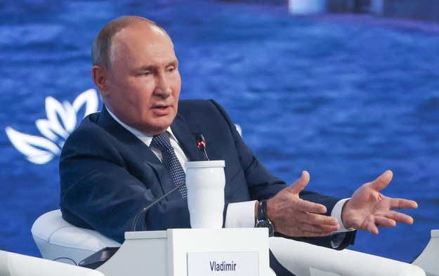 Władimir Putin przemawiał podczas Wschodniego Forum Ekonomicznego we Władywostoku /VLADIMIR SMIRNOV TASS Host Photo Agency HANDOUT /PAP/EPA