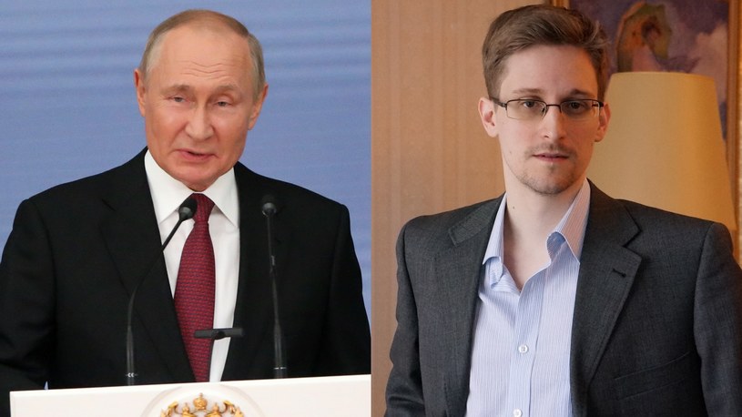 Władimir Putin przyznał Edwardowi Snowdenowi rosyjskie obywatelstwo. Amerykański sygnalista mieszka w tym kraju od 2013 roku /Contributor, Barton Gellman /Getty Images