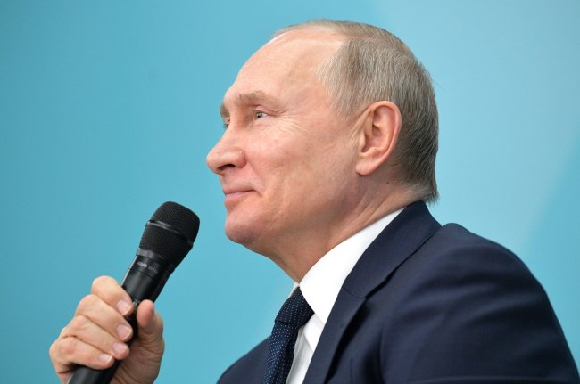Władimir Putin: Rosja musi pozostać silną republiką prezydencką /ALEXEI DRUZHININ / SPUTNIK / KREMLIN POOL / POOL /PAP/EPA