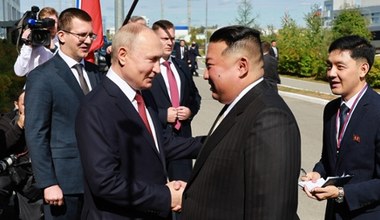 Władimir Putin spotkał się z Kim Dzong Unem. Rozmawiali na kosmodromie 