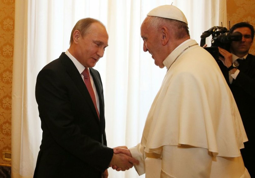 Władimir Putin spotkał się z papieżem Franciszkiem /GALAZKA/SIPA/EAST NEWS /East News