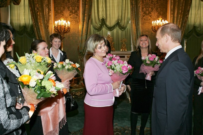 Władimir Putin świętuje Dzień Kobiet /Rodionow Władimir/TASS /Agencja FORUM