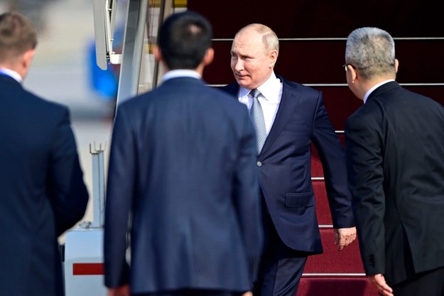 Władimir Putin w Pekinie /Parker Song /PAP/EPA