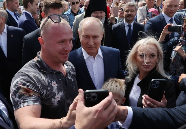 Władimir Putin w Sankt Petersburgu /ALEXANDER DEMYANCHUK/SPUTNIK/KREMLIN /PAP/EPA