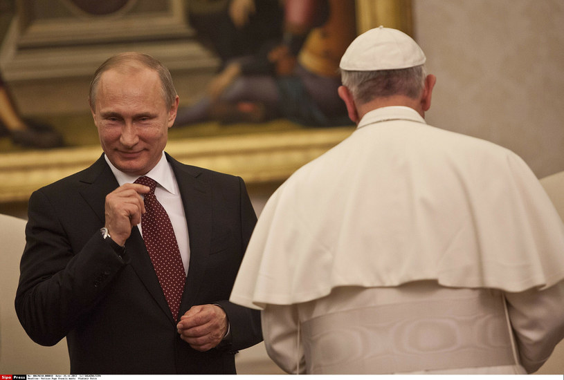 Władimir Putin w Watykanie /GALAZKA/SIPA/EAST NEWS /East News