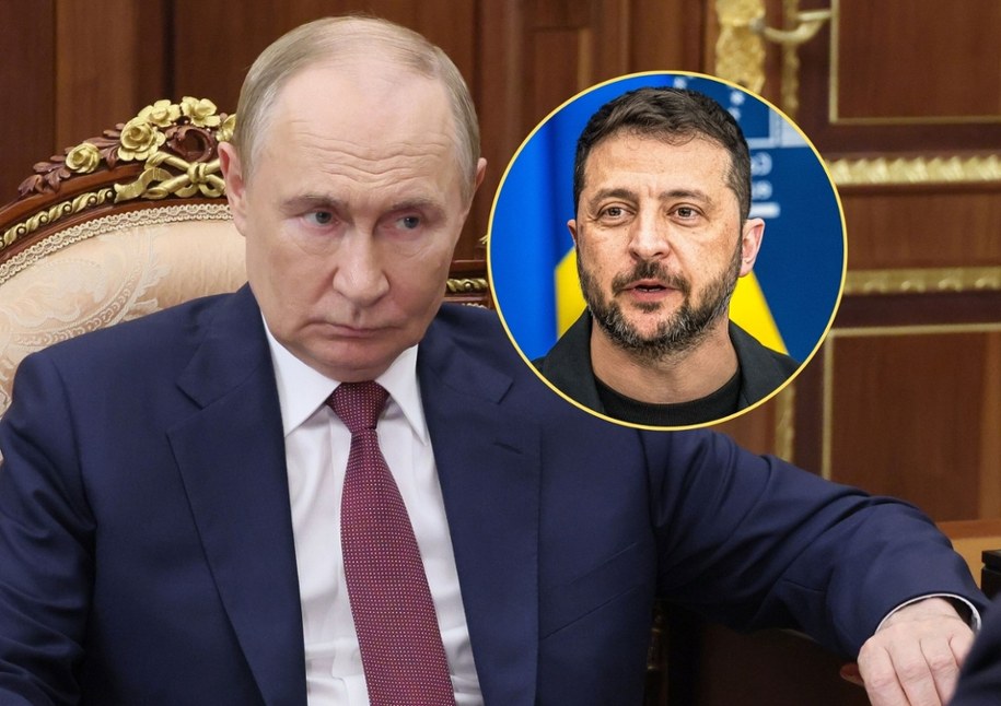 Władimir Putin, Wołodymyr Zełenski /PAP