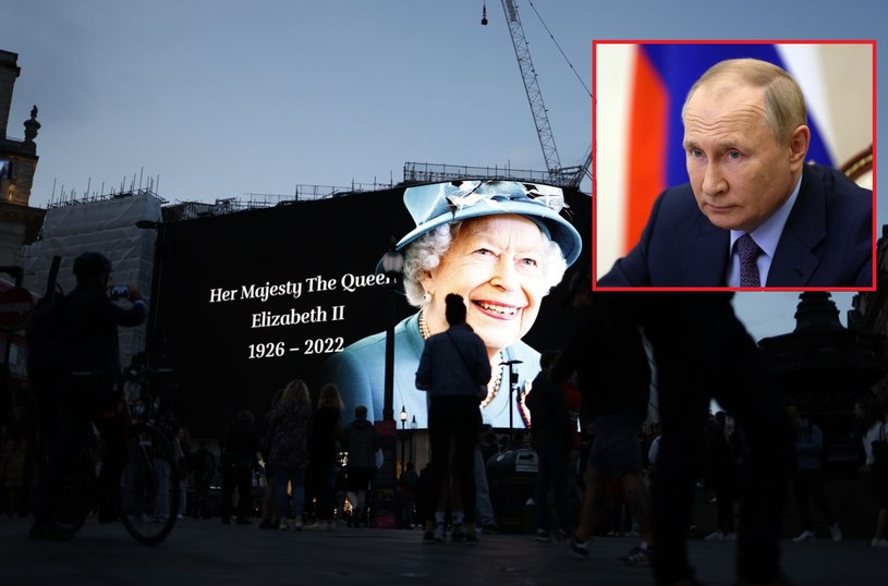 Władimir Putin wysłał kondolencje po śmierci Elżbiety II