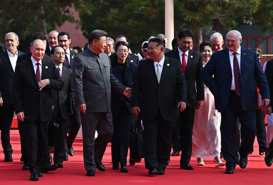 Władimir Putin, Xi Jinping, Kim Dzong Un, Alaksandr Łukaszenka we wrześniu 2025 roku w Pekinie /SERGEI BOBYLEV/SPUTNIK/KREMLIN  /PAP/EPA
