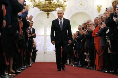 Władimir Putin zaprzysiężony na prezydenta Rosji. Po raz czwarty