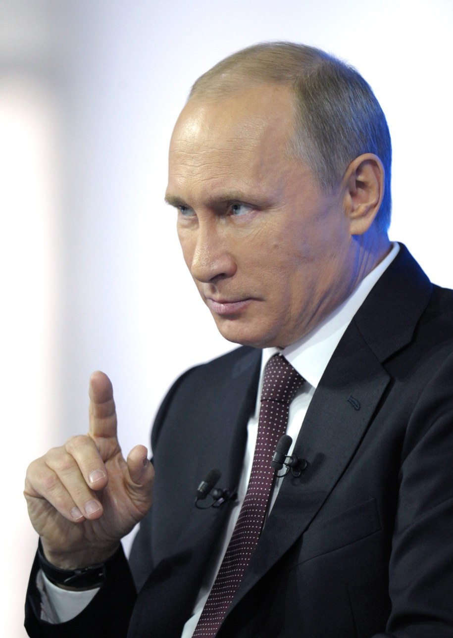 Władimir Putin /ALEXEY DRUZHINYN/RIA NOVOSTI/KREMLIN POOL /PAP/EPA