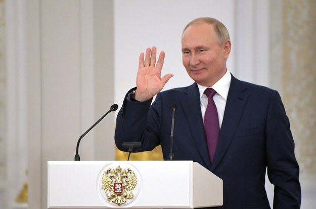 Władimir Putin /	Russian National Olympic team /PAP/EPA