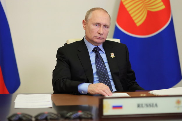 Władimir Putin /EVGENIY PAULIN / SPUTNIK / KREMLIN POOL /PAP/EPA