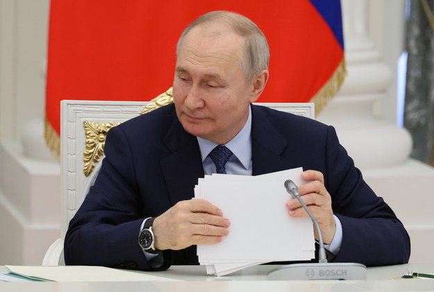 Władimir Putin /MIKHAEL KLIMENTYEV/SPUTNIK/KREMLIN POOL /PAP/EPA