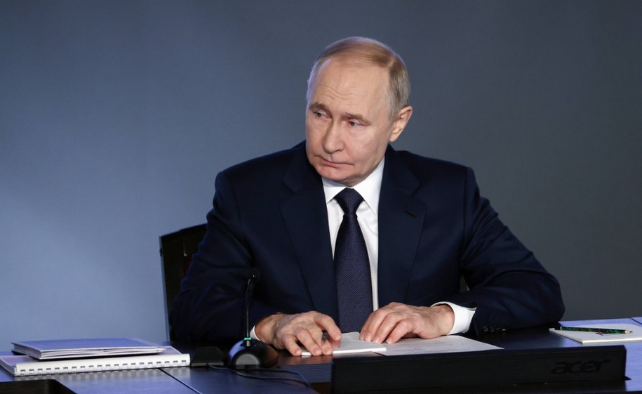 Władimir Putin /	ARTYOM GEODAKYAN / SPUTNIK / KREMLIN POOL /PAP/EPA