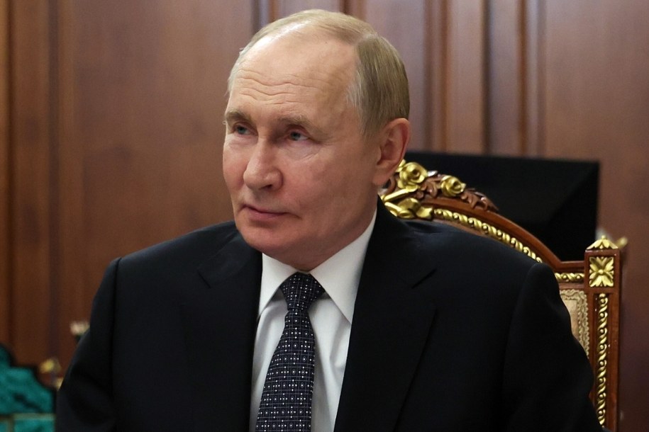 Władimir Putin /KEVIN DIETSCH/PAP/EPA/VYACHESLAV PROKOFYEV / SPUTNIK / KREMLIN POOL /PAP