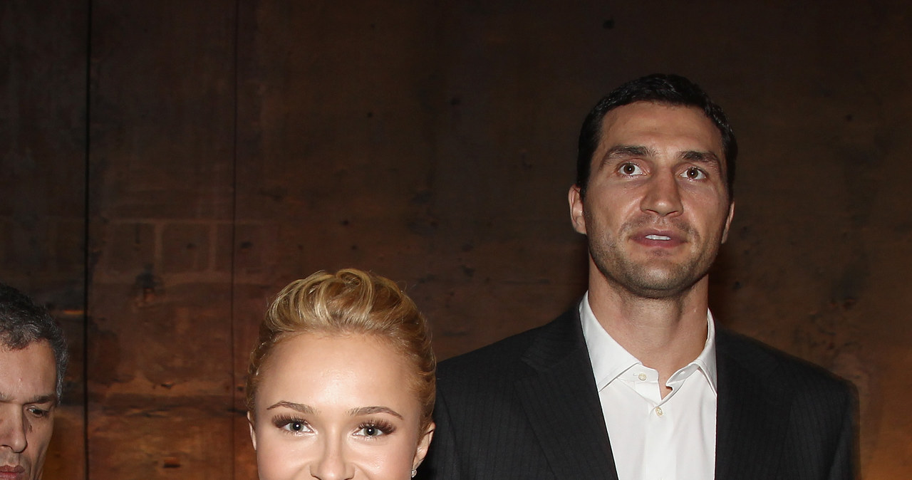 Władymir Kliczko i Hayden Panettiere /David Winter /Getty Images