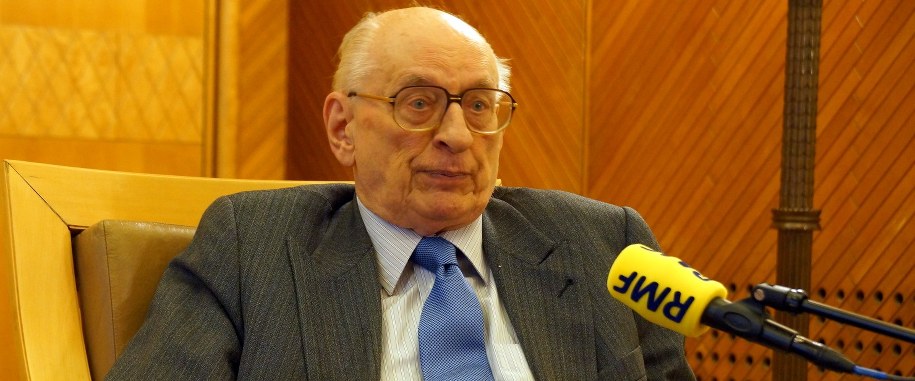 Władysław Bartoszewski /Michał Dukaczewski /RMF FM