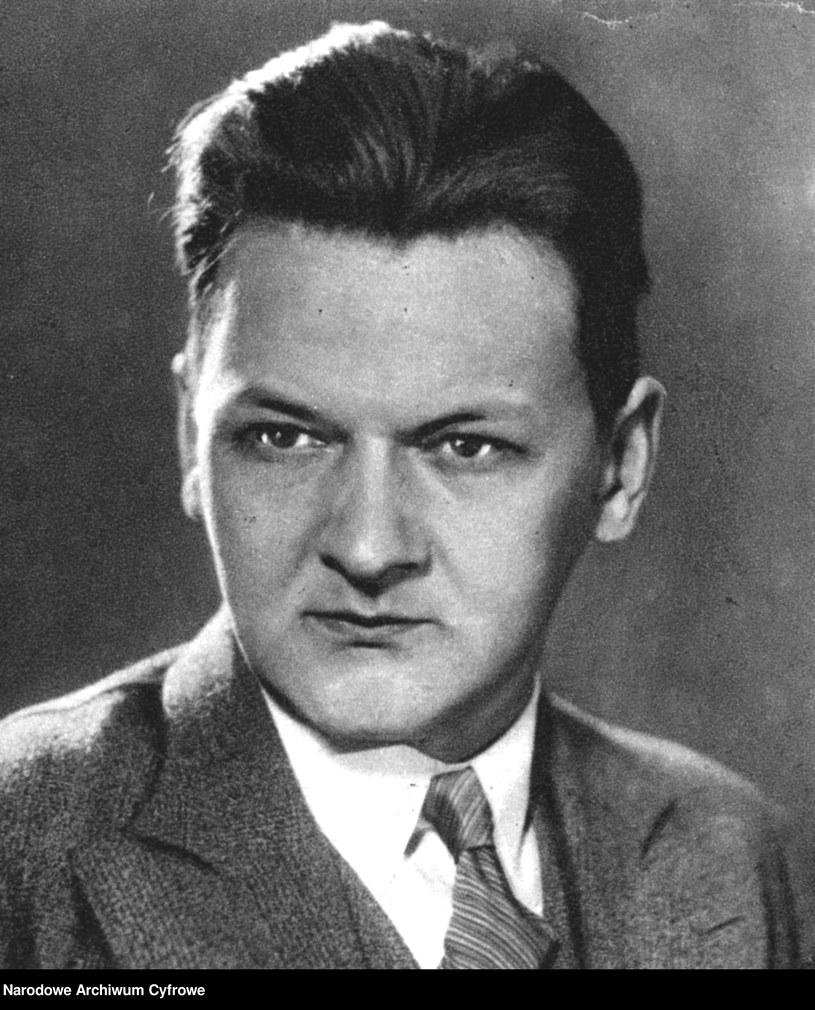 Władysław Broniewski, fotografia portretowa /Z archiwum Narodowego Archiwum Cyfrowego