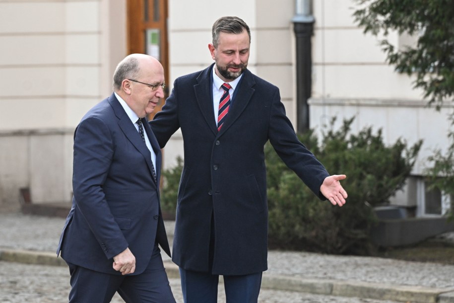 Władysław Kosiniak-Kamysz i Andrius Kubilius /Radek Pietruszka /PAP