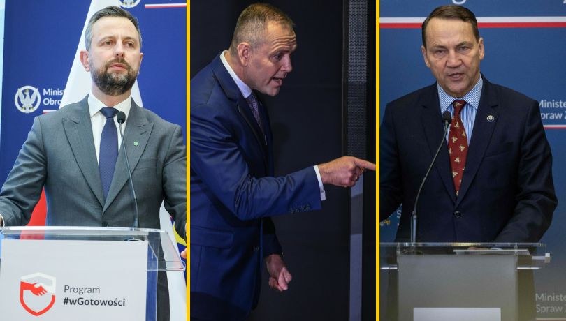 Władysław Kosiniak-Kamysz, Karol Nawrocki, Radosław Sikorski /Pawel Wodzynski, East News/Darek Delmanowicz, PAP/Wojtek Radwanski, AFP, East News /PAP