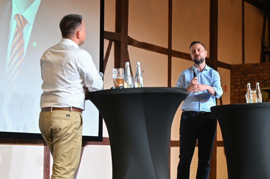 Władysław Kosiniak-Kamysz na "Piwie z Mentzenem" /PAP