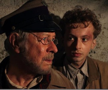 Władysław Kowalski i Rafal Fudalej w filmie "Był sobie dzieciak"