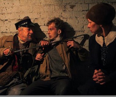 Władysław Kowalski i Rafal Fudalej w filmie "Był sobie dzieciak"