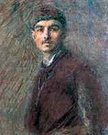 Władysław Podkowiński, Autoportret, 1887 /Encyklopedia Internautica