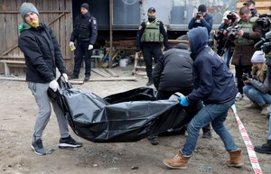 Władze Makarowa o bestialstwie Rosjan: Zastrzelili 132 cywilów