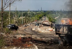 Władze obwodu ługańskiego: Rosjanom nie zależy na odbudowie okupowanych terenów