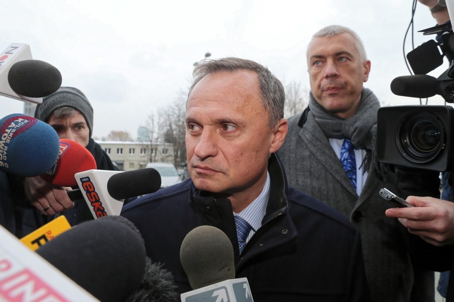 Właściciel Getin Noble Banku i Idea Banku Leszek Czarnecki i mec. Roman Giertych, listopad 2018 / 	Andrzej Grygiel    /PAP