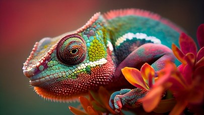 Właściciel kameleonów z zarzutami. Wpadł na wystawie