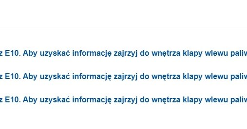 Właściciele Fiatów 125p muszą poradzić się dilera w kwestii paliwa E10 /Ministerstwo Klimatu i Środowiska /